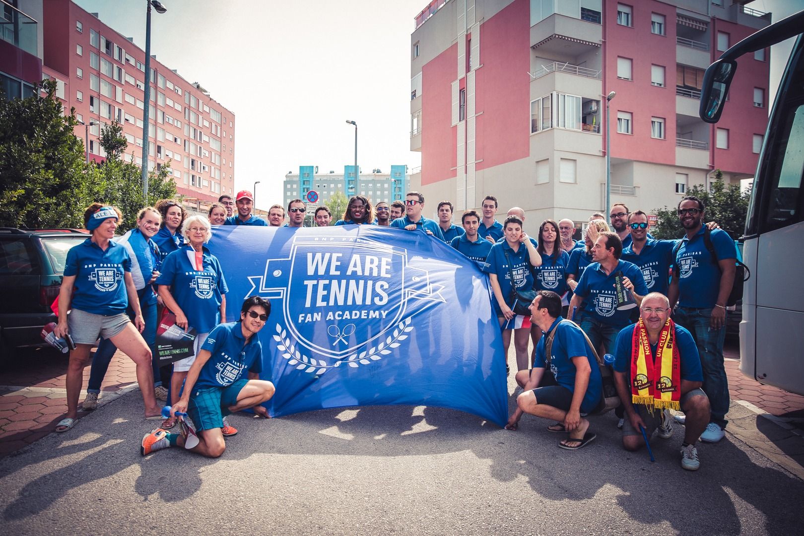 Au coeur de la We Are Tennis Fan Academy avant la finale de Coupe Davis !