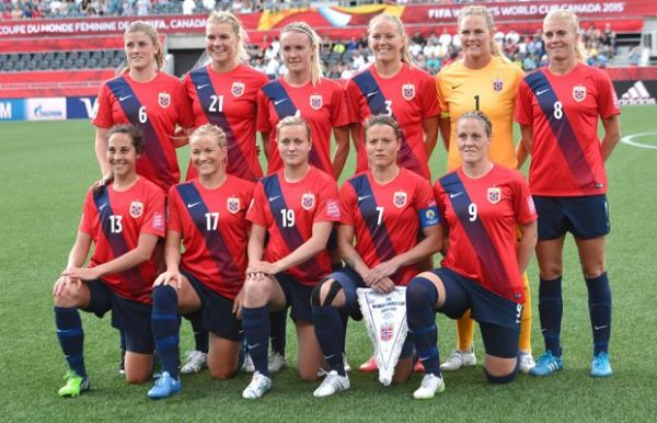 Sortie de touche pour les Norvégiennes