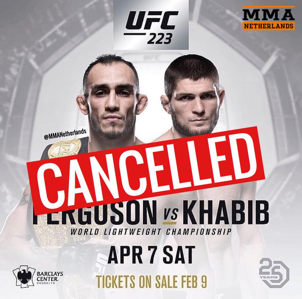 UFC 223 : La malédiction continue. Tony out, Holloway le remplace