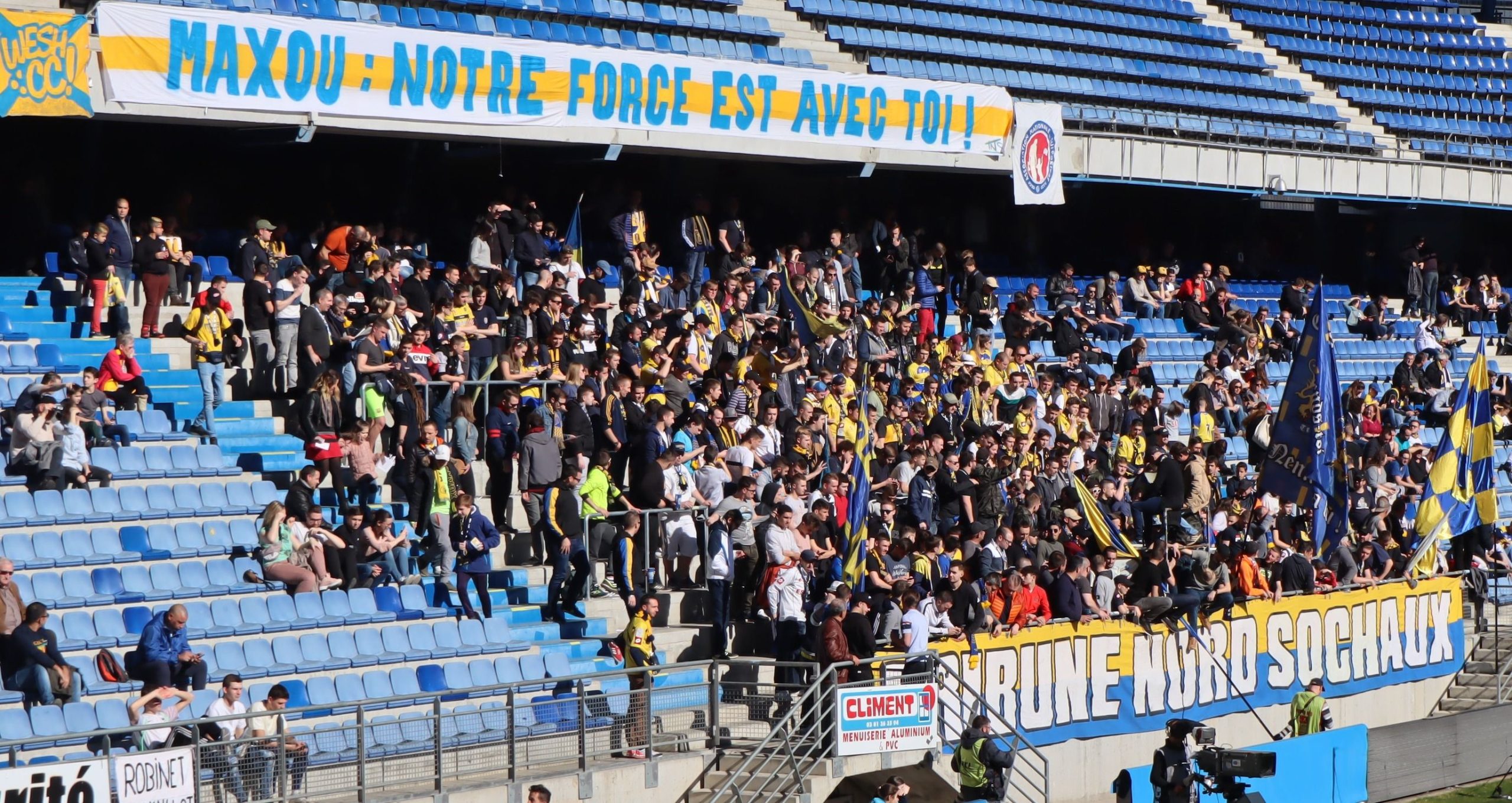 Depuis les Gradins : Sochaux – Lens (0-1)