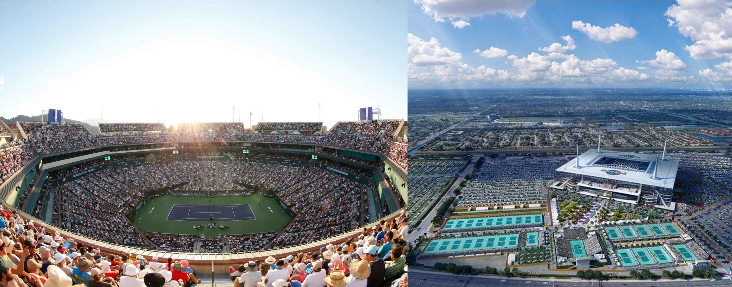 Indian Wells – Miami : entre désert et palmiers