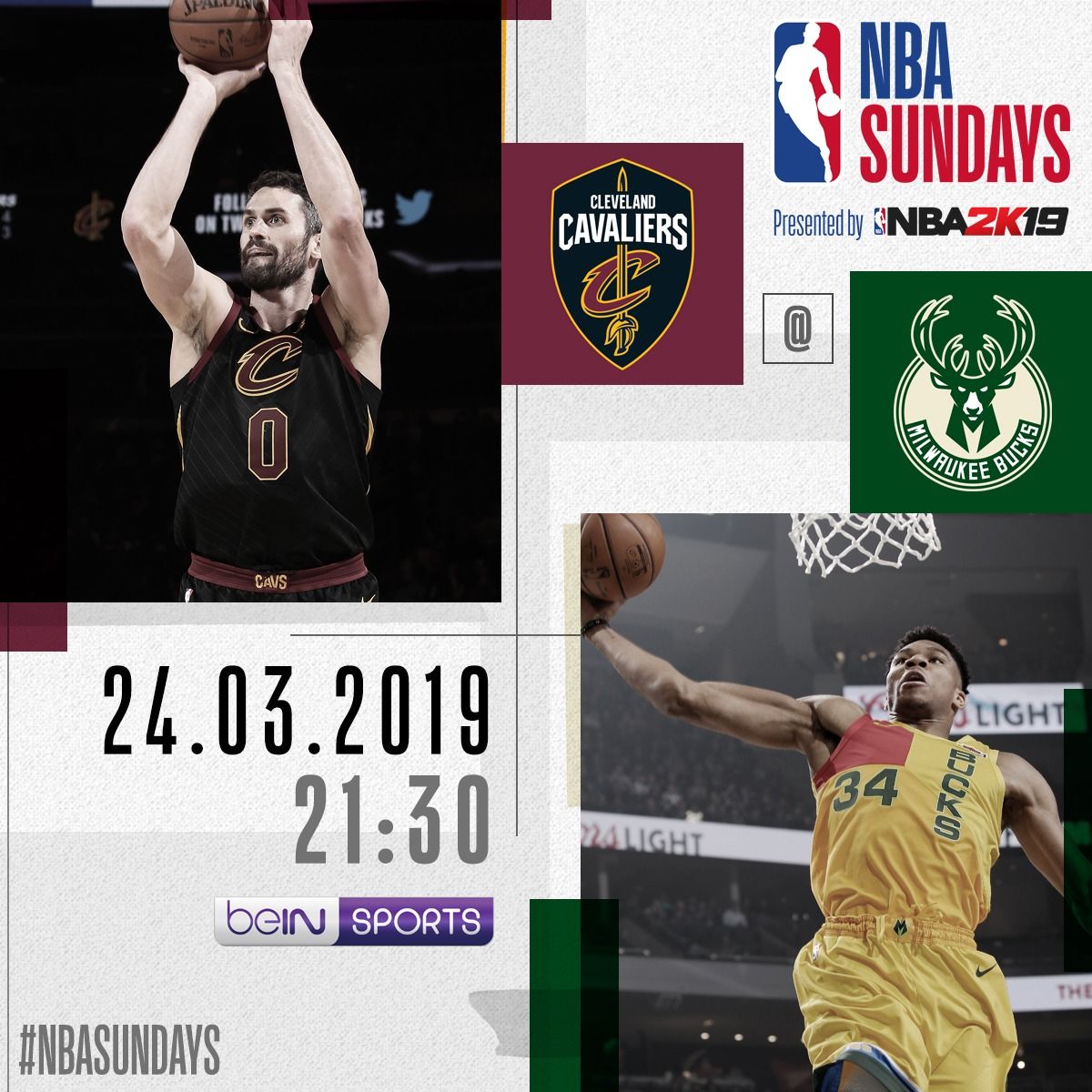 NBA Sundays : Cavs @ Bucks : Les chevaliers partent chasser le cerf