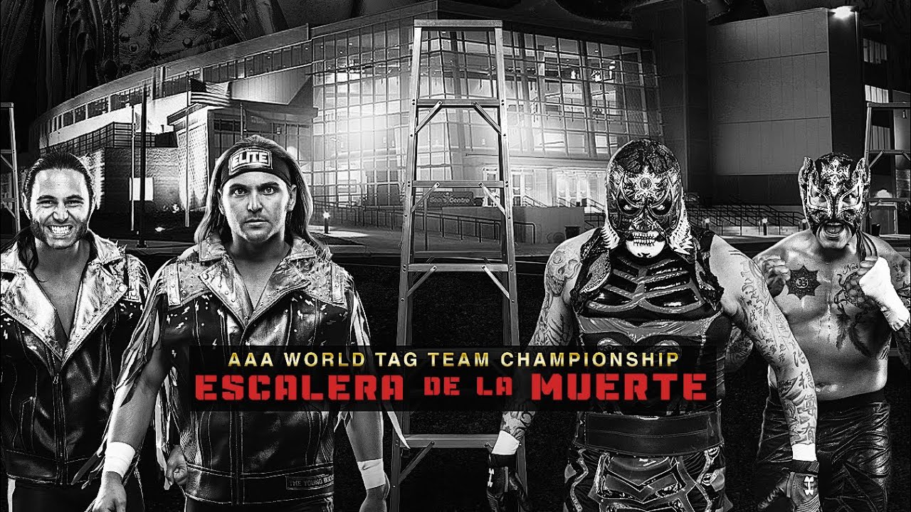 Les Young Bucks contre les Lucha Bros dans un match de l’échelle officialisé pour AEW All Out