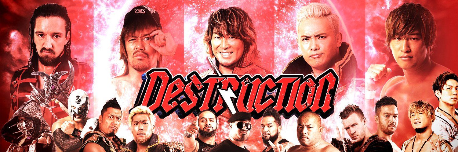 La NJPW révèle les cartes des shows Destruction et de King of Pro-Wrestling