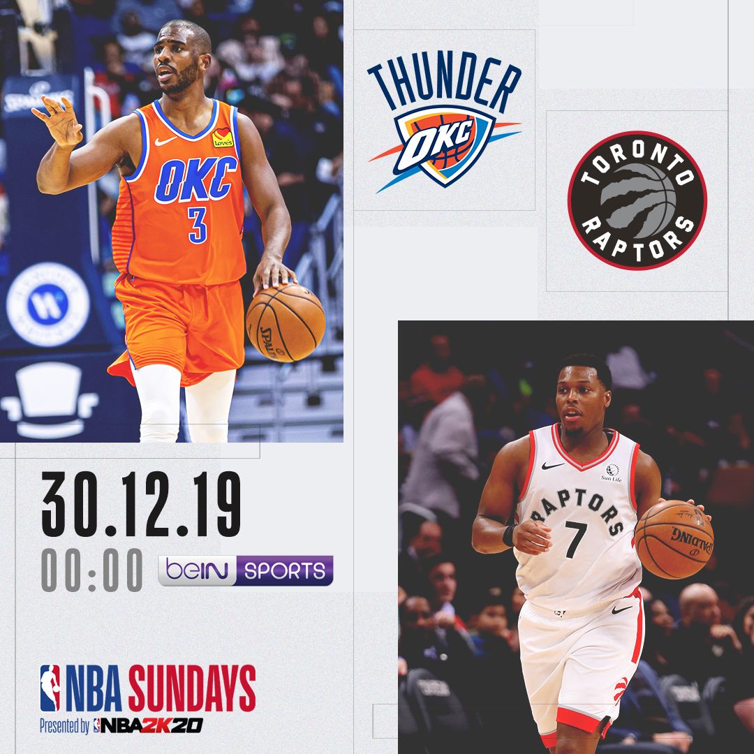 Raptors – Thunder : un rendez-vous explosif
