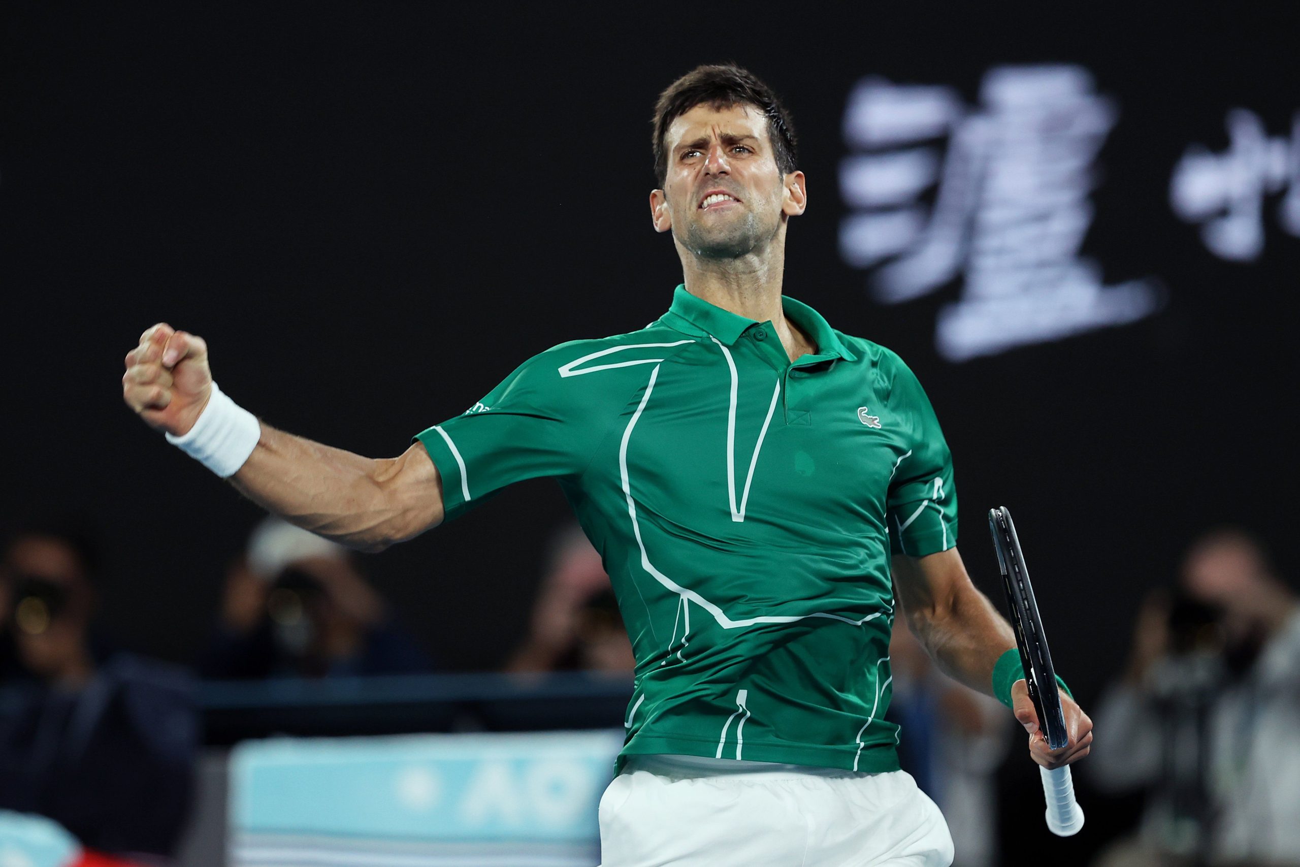 Open d’Australie (H) : Djokovic, la cinquantaine rugissante