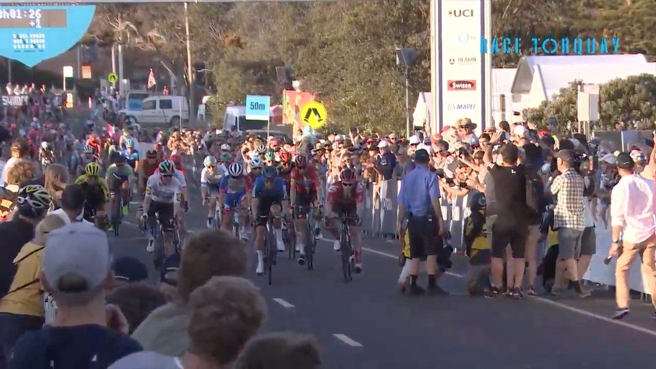 Sam Bennett le plus rapide sur la Race Torquay