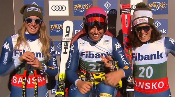 Elena Curtoni ouvre son compteur à Bansko