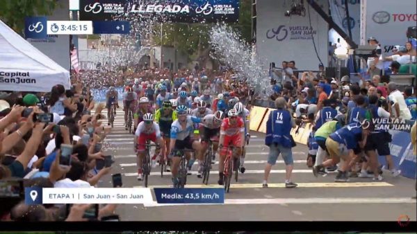 Rudy Barbier gagne la première étape du Tour de San Juan