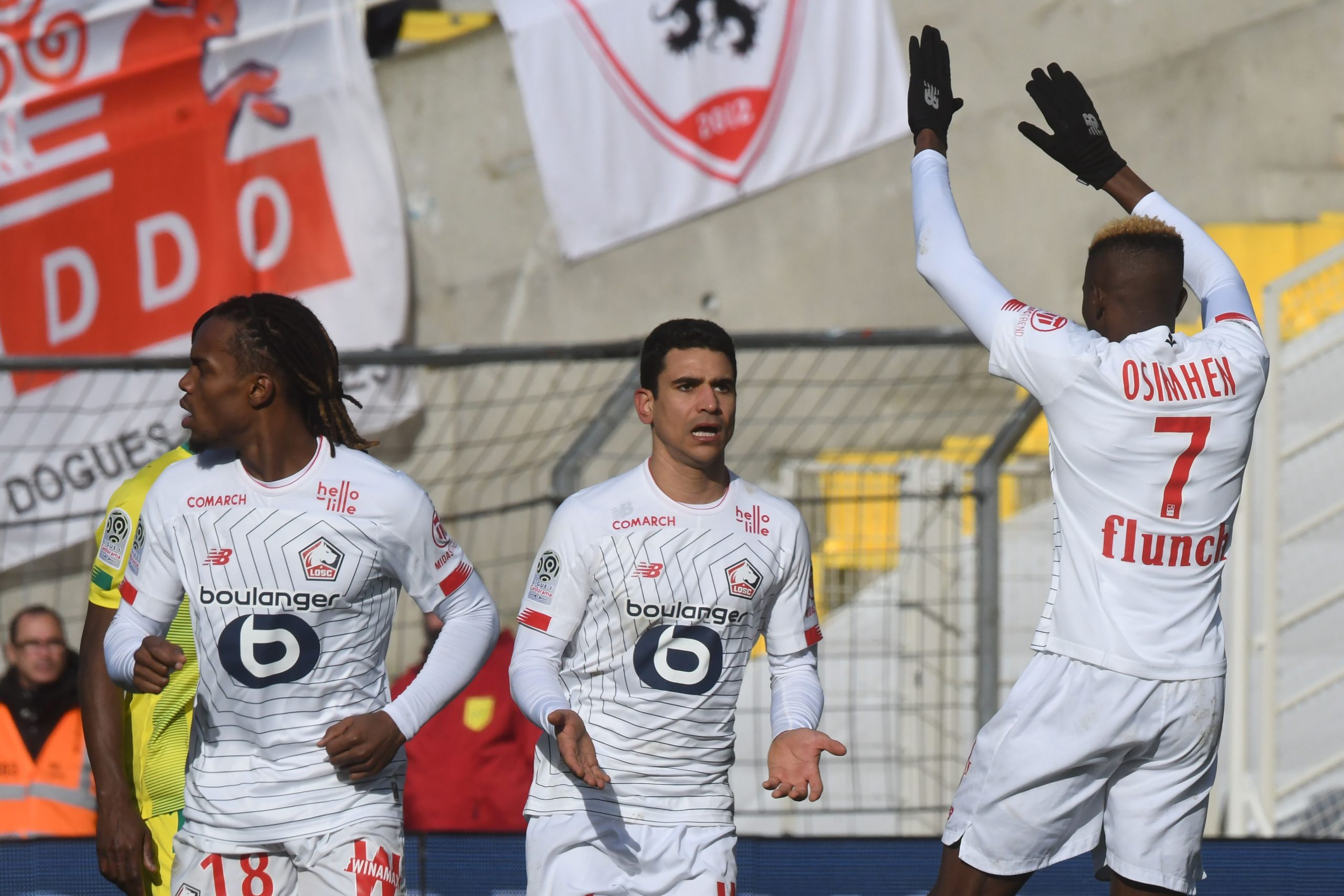 Lille s’impose avec autorité à Nantes