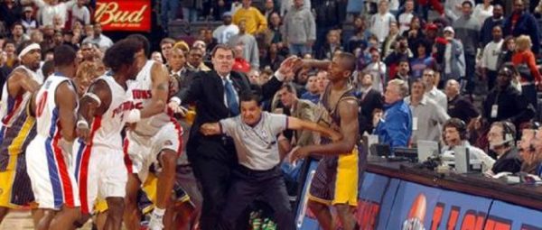 La rétro basket : La bagarre du Palace d’Auburn Hills