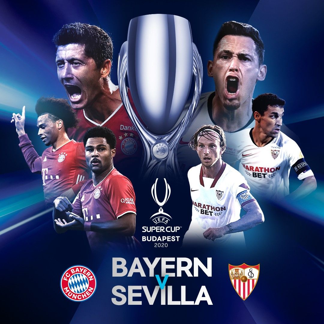 Le Bayern Munich affronte le FC Séville en Supercoupe de l’UEFA