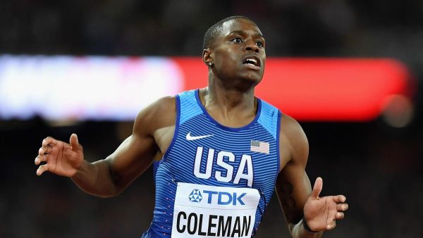 Le champion du monde du 100m Christian Coleman suspendu deux ans