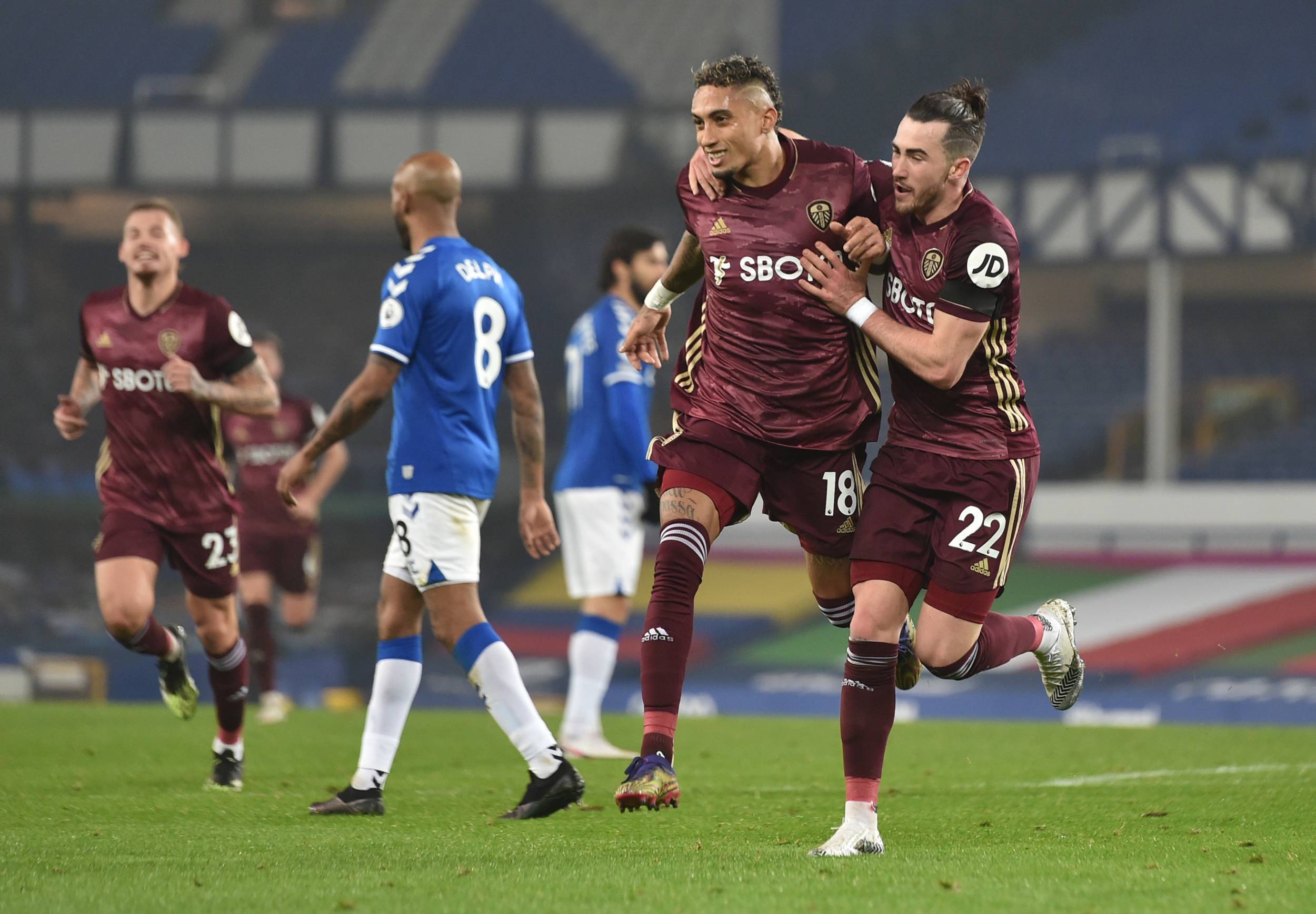 Premier League – Raphinha offre la victoire à Leeds face à Everton