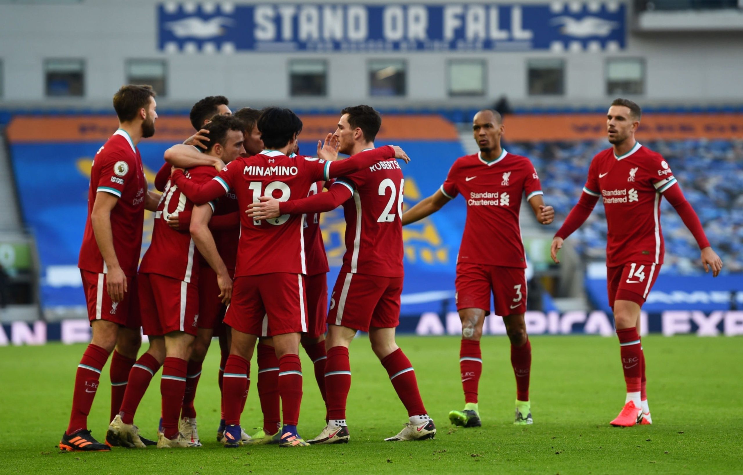 Premier League : Liverpool concède le nul à Brighton