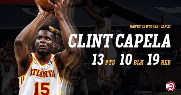 NBA : Triple-double historique pour Clint Capela !