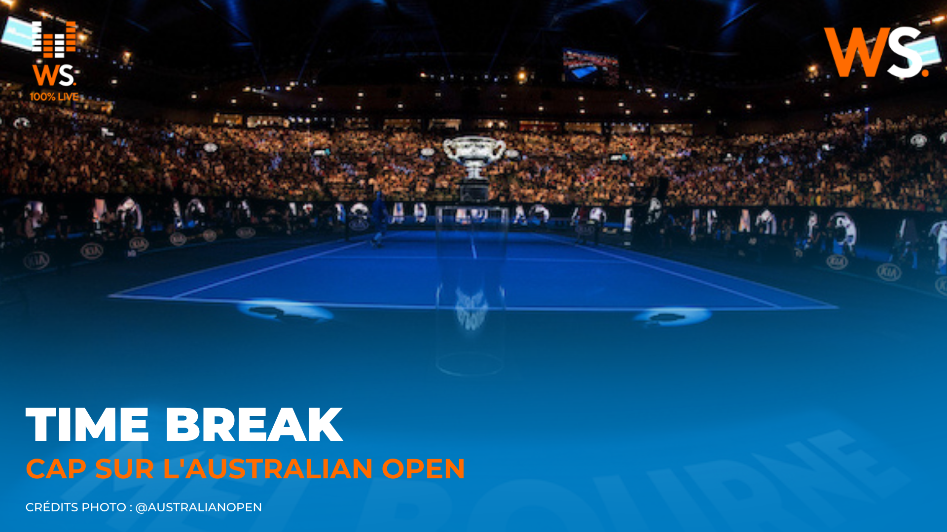 100% Live : cap sur l’Australian Open