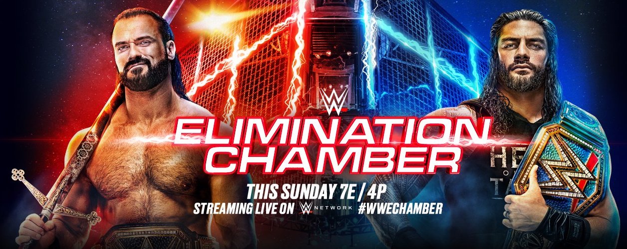 WWE : Carte finale d’Elimination Chamber 2021