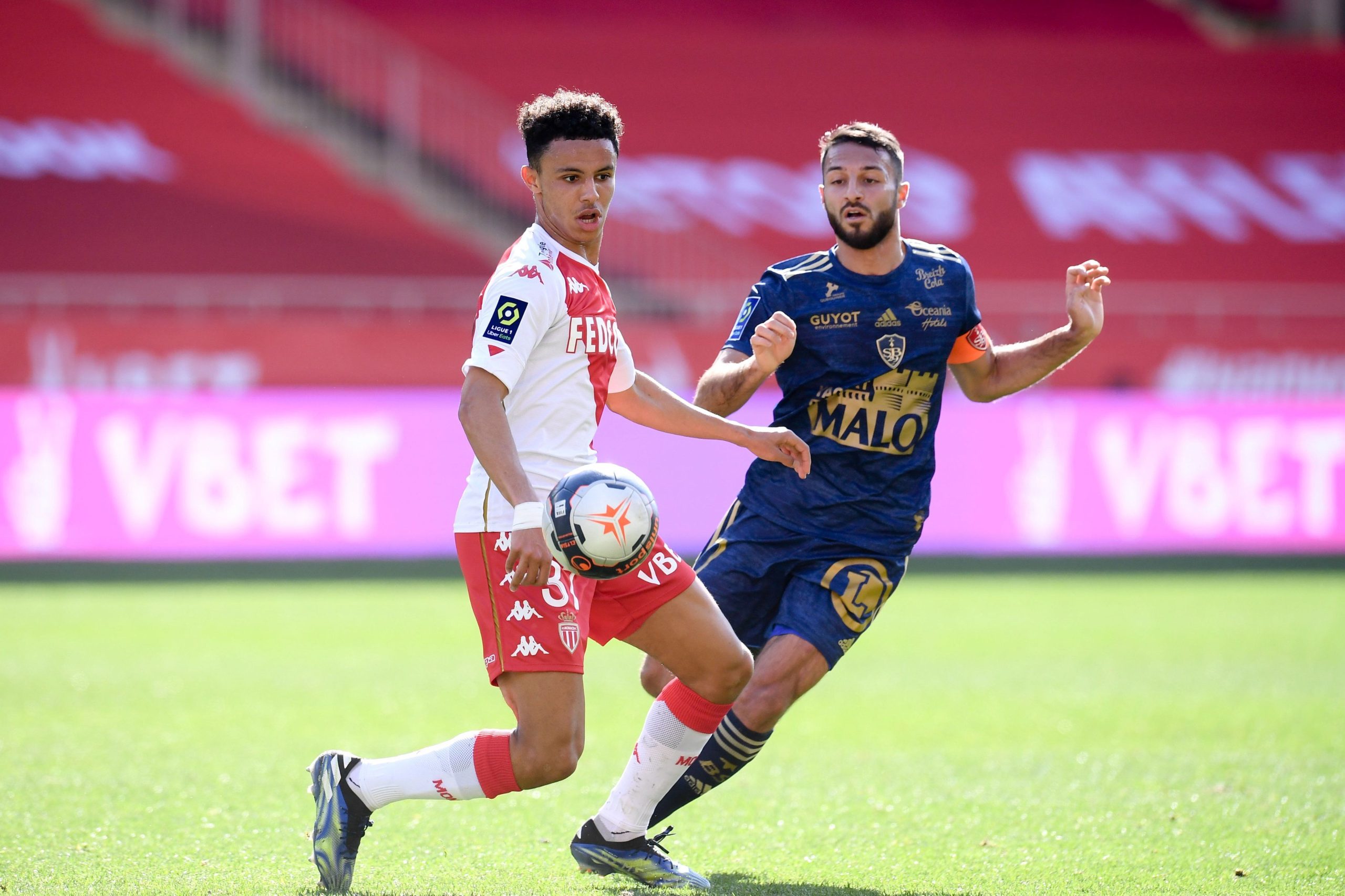 Monaco enchaîne face à Brest