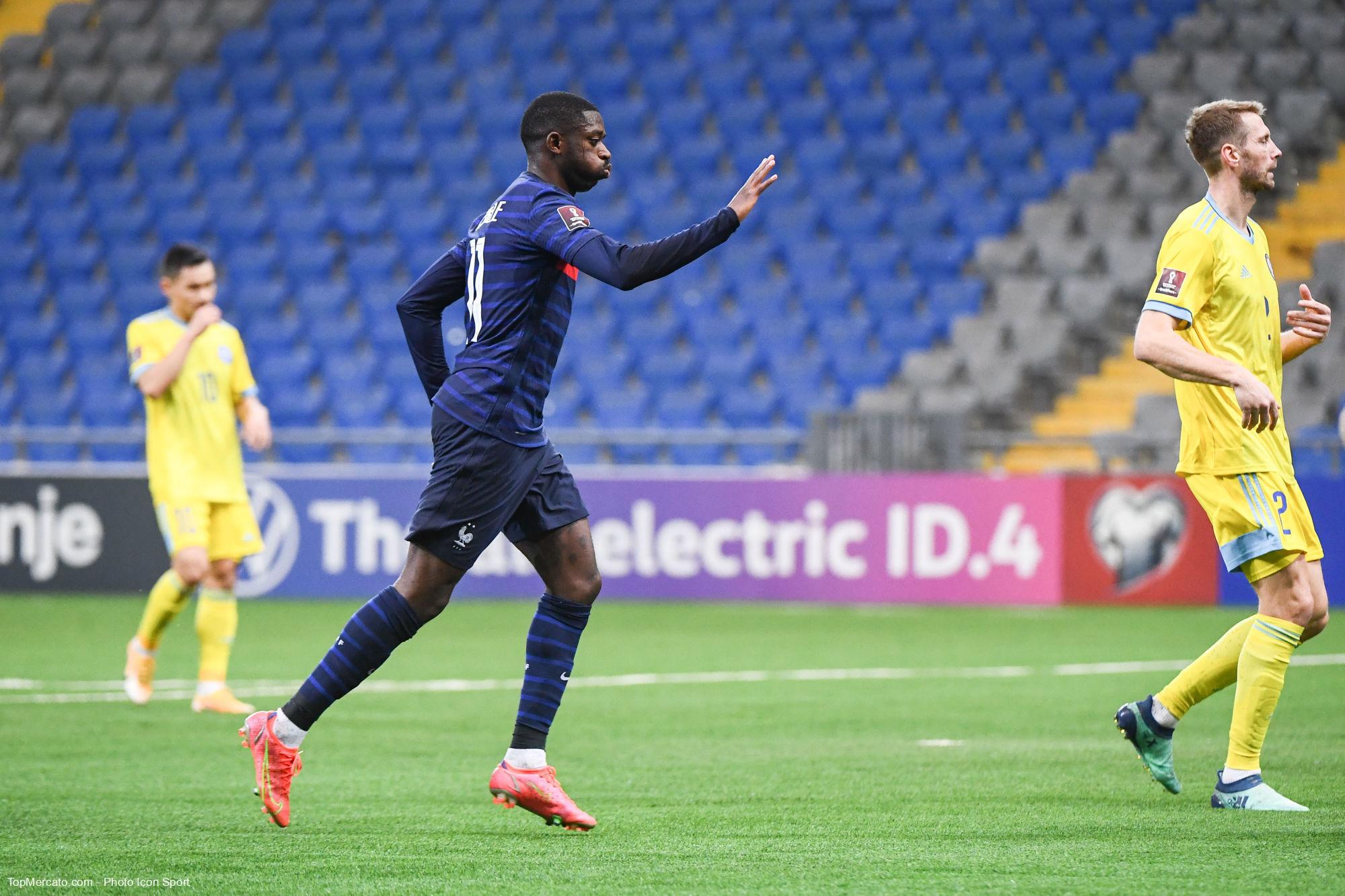 Sans briller, les Bleus s’imposent 2-0 face au Kazakhstan