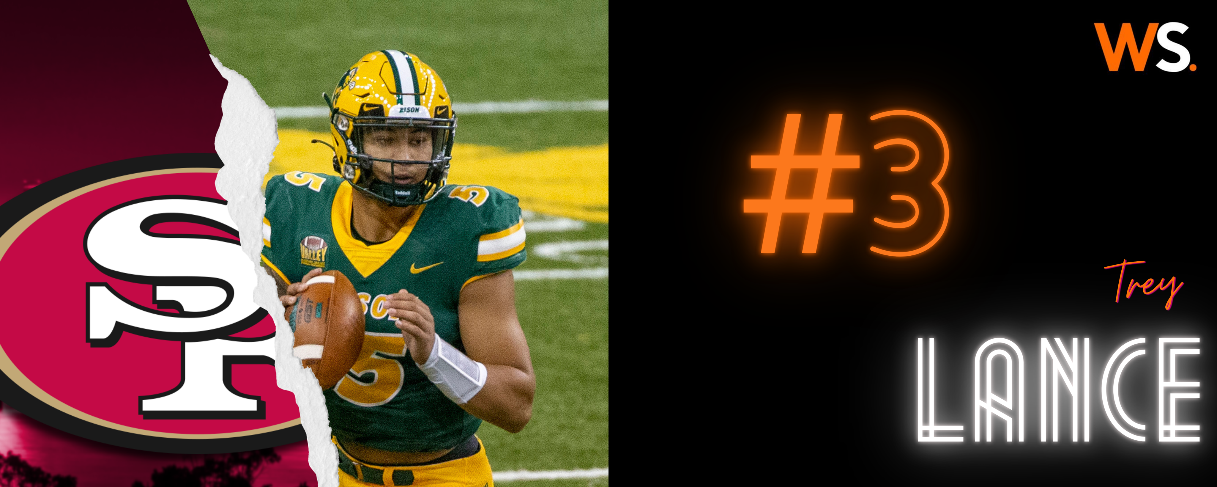 Draft NFL : Trey Lance sélectionné en troisième position par les 49ers