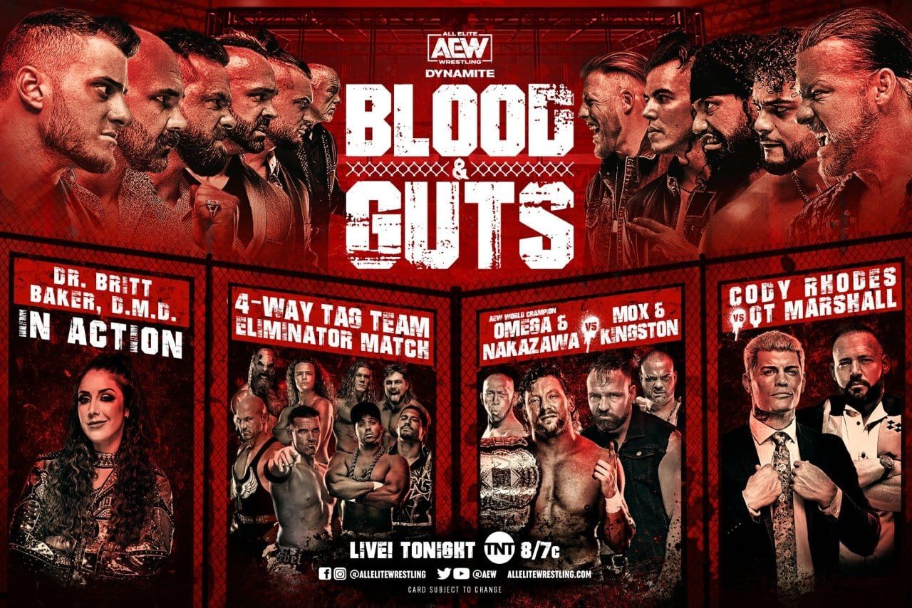 AEW Dynamite : Tops & Flops de Blood & Guts