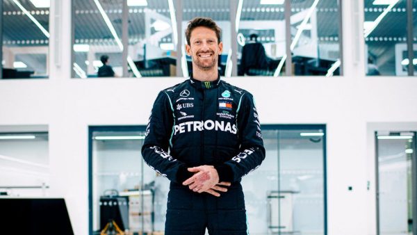Grosjean pilotera une Mercedes lors d’une journée de test