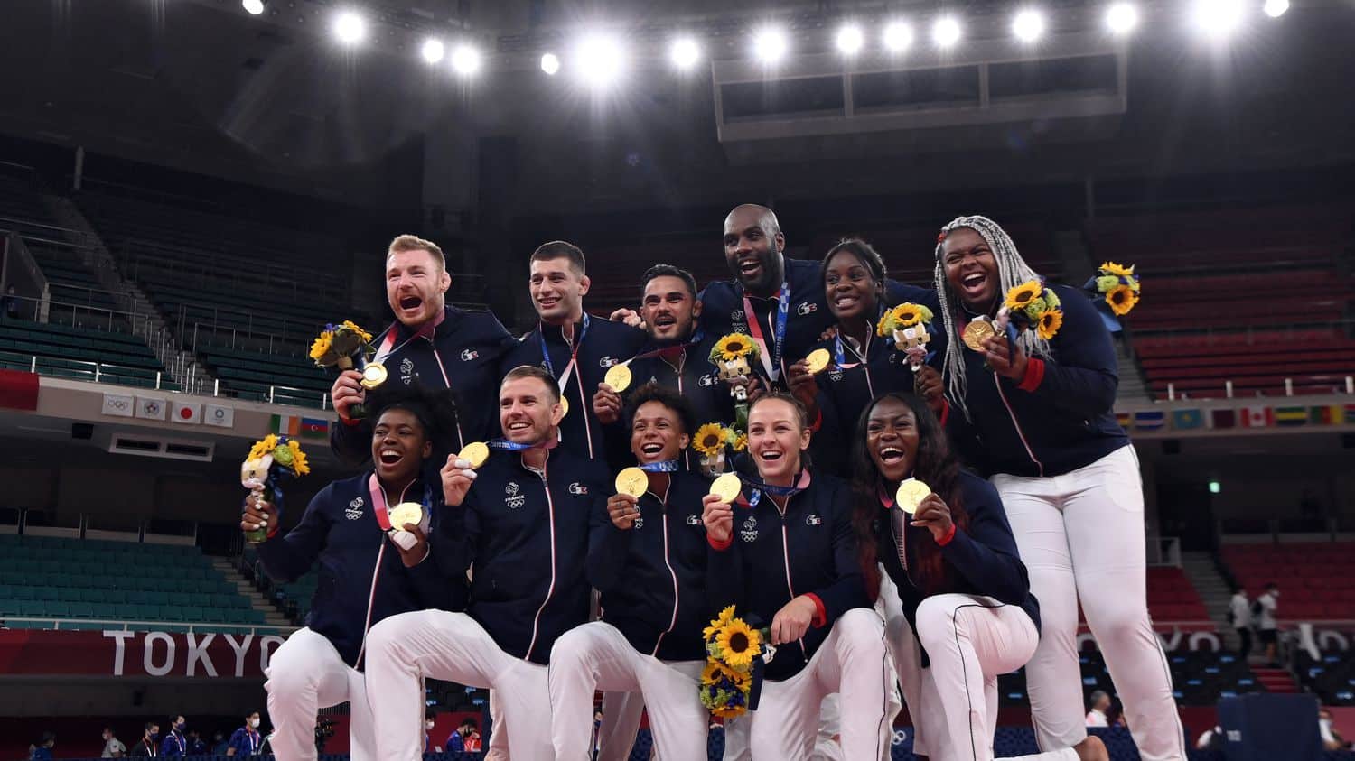 JO : une journée (très) colorée pour la délégation française !