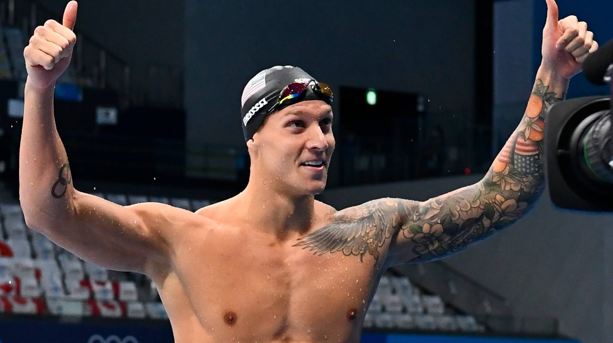 JO – Natation : un titre et un record du monde pour Caeleb Dressel