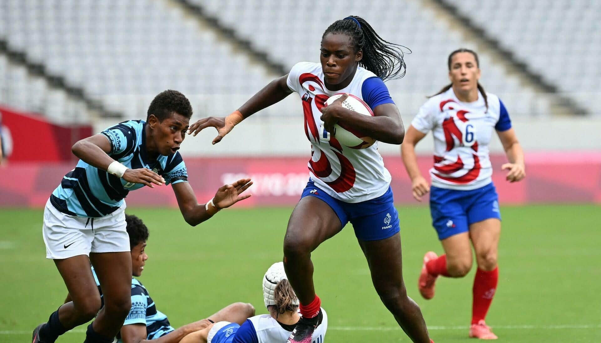JO – Rugby à 7 (F) : les Françaises à une marche du podium, la Nouvelle-Zélande au rendez-vous
