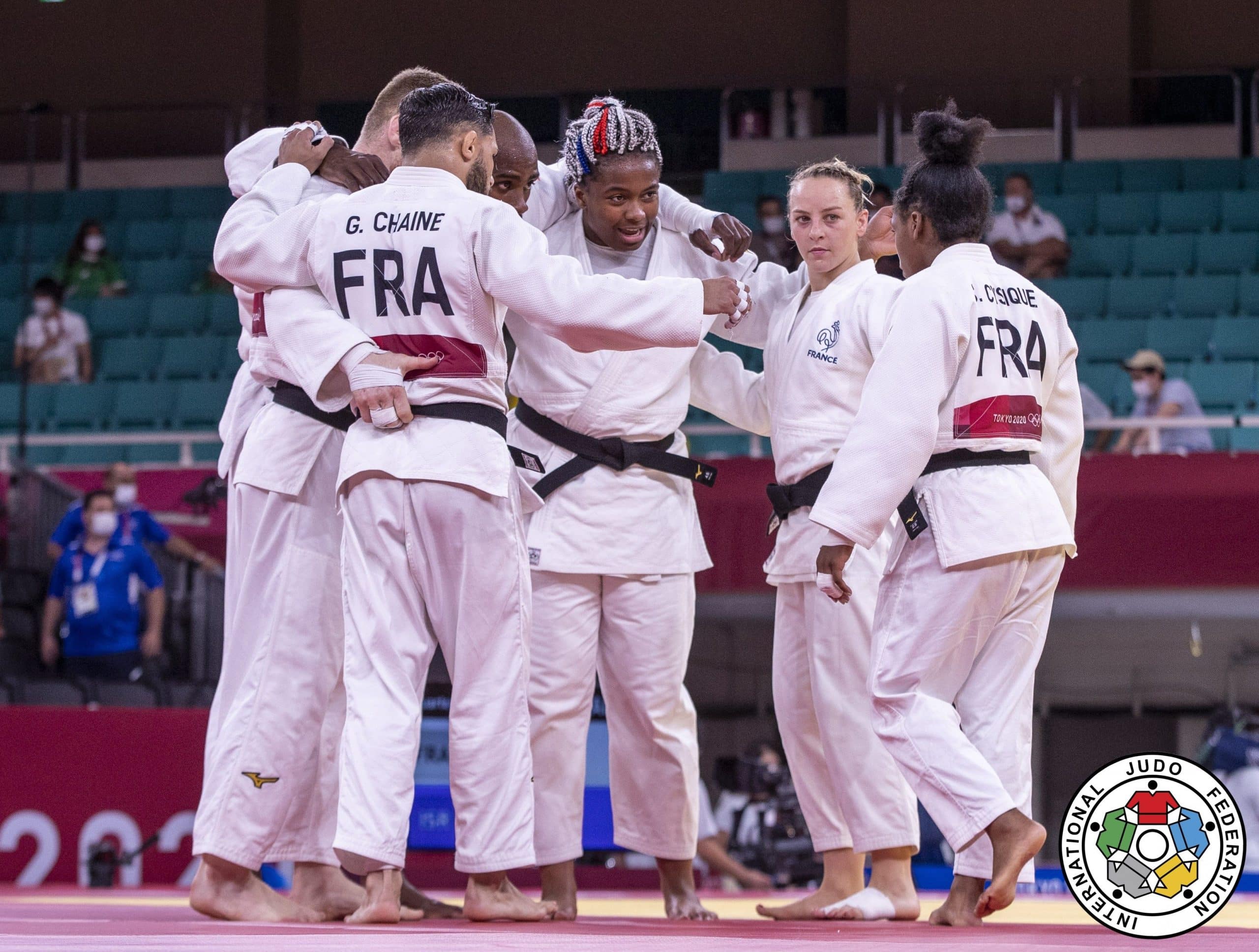 JO – Judo : l’équipe de France est championne olympique !