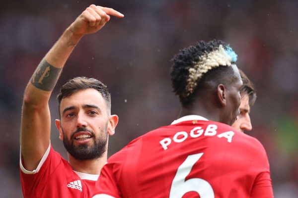 Premier League : Pogba et Fernandes régalent pour la rentrée de Manchester United