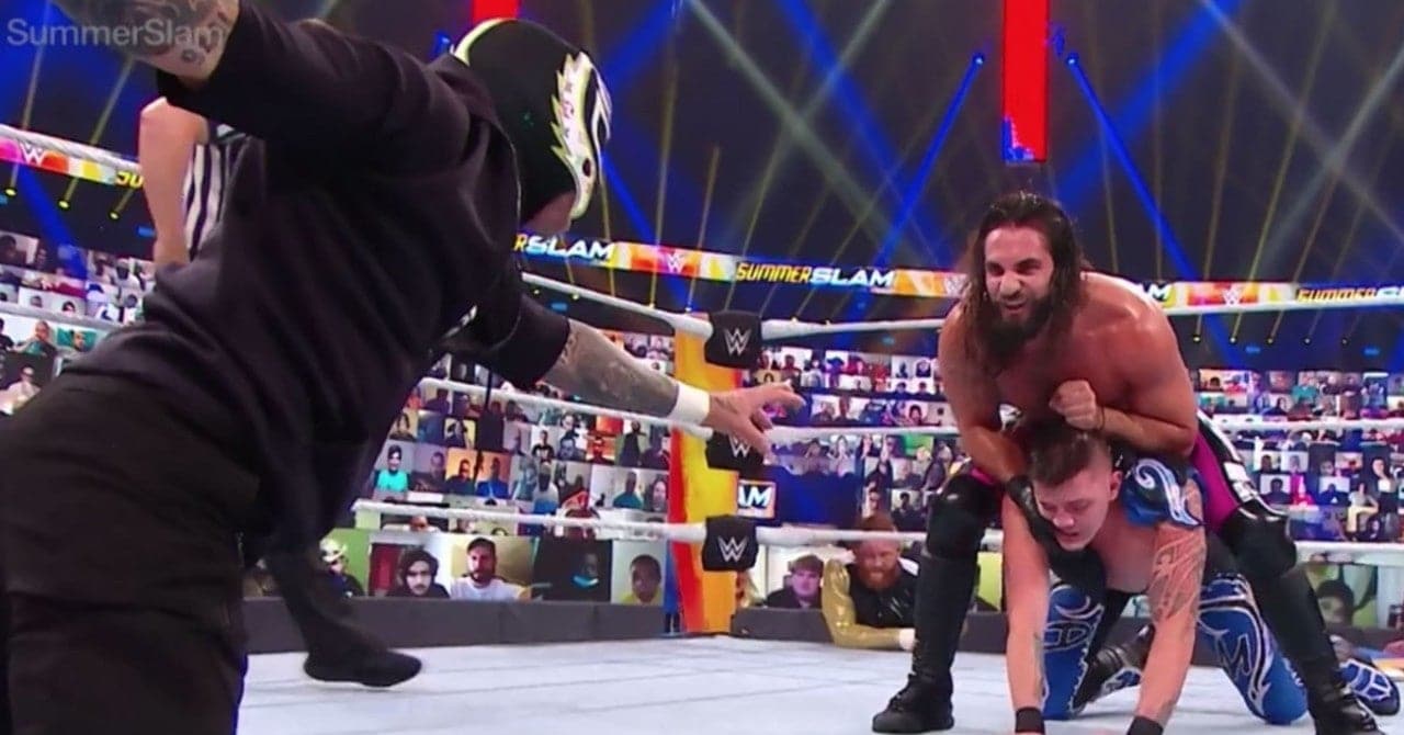 SummerSlam Moments – 2020 : Dominik Mysterio vaincu pour ses débuts contre Seth Rollins