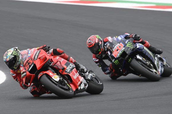 GP de Saint Marin : Bagnaia résiste jusqu’au bout à Quartararo