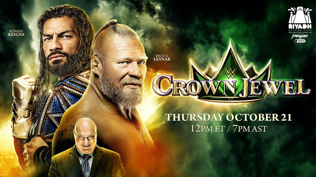 WWE : carte finale de Crown Jewel 2021