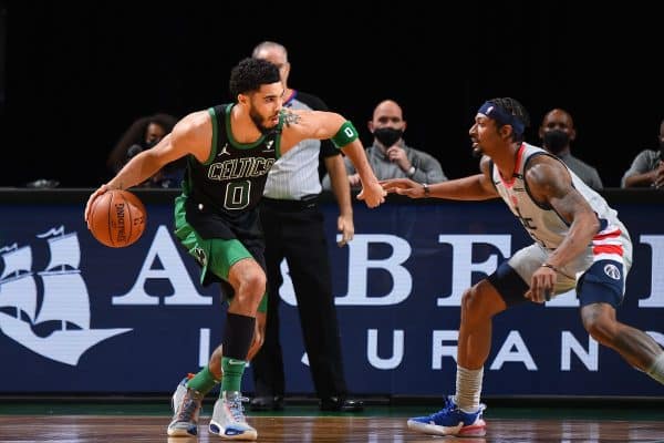 NBA : Avec un Tatum supersonic, les Celtics déboulonnent les Wizards