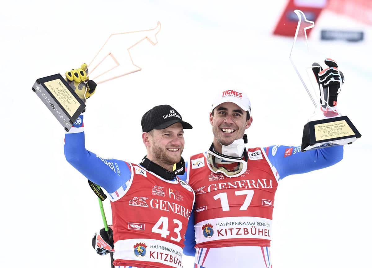 Résultats Ski Alpin 21 au 23 janvier 2022 : Beat Feuz encore maître de Kitzbühel, la tuile pour Sofia Goggia