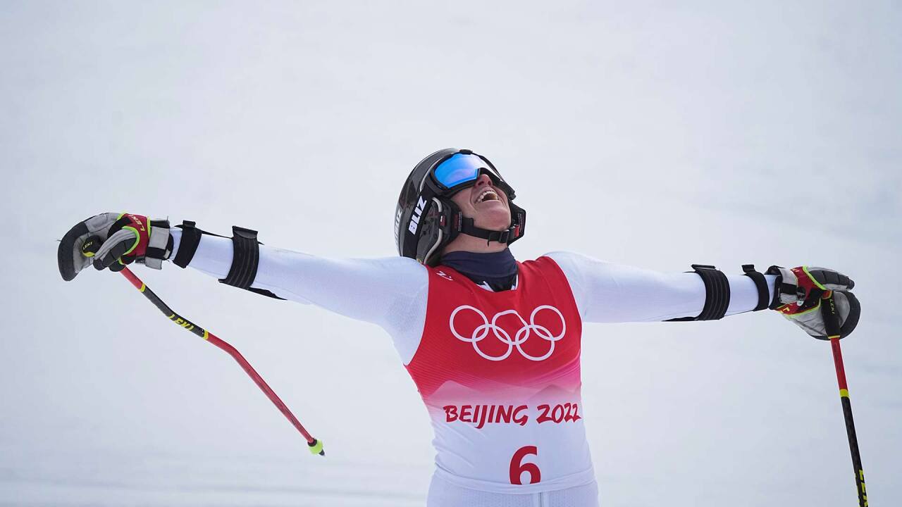 Résultats JO Ski Alpin : Mathieu Faivre obtient le bronze, Marco Odermatt sacré sur le géant !