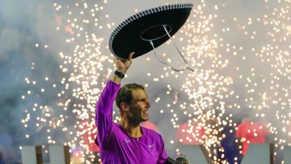 Rafael Nadal remporte l’Open du Mexique, son troisième titre en 2022.