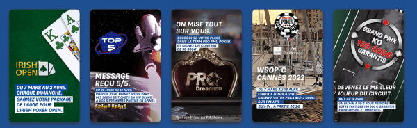 PMU Poker 2025: jusqu’à   offerts à l’inscription