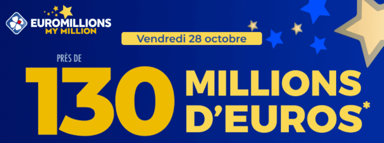 Euromillions du vendredi 28 octobre 2022 : heure du tirage, gains et pronostic