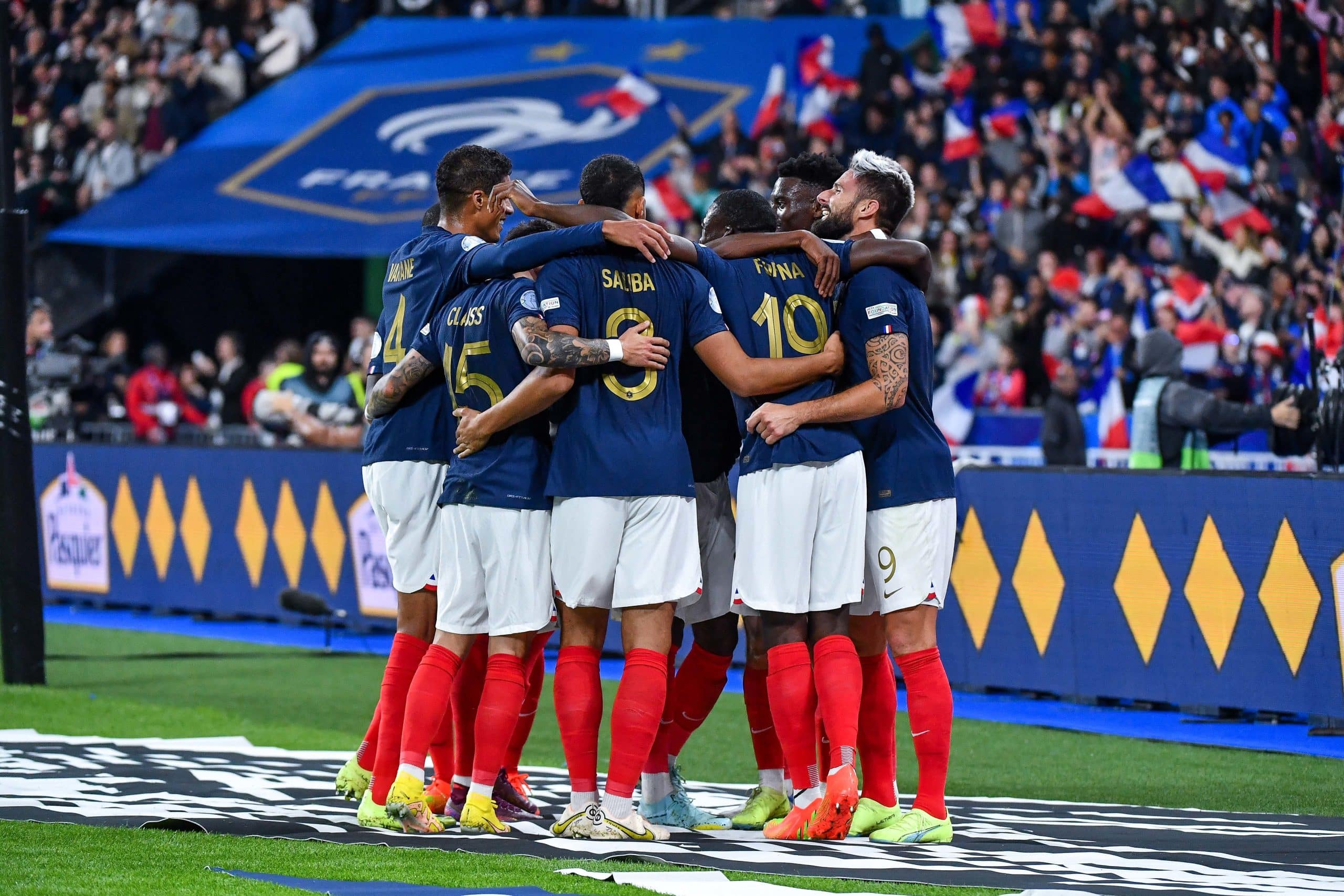 Listes équipe de France : les compétitions internationales depuis 1998