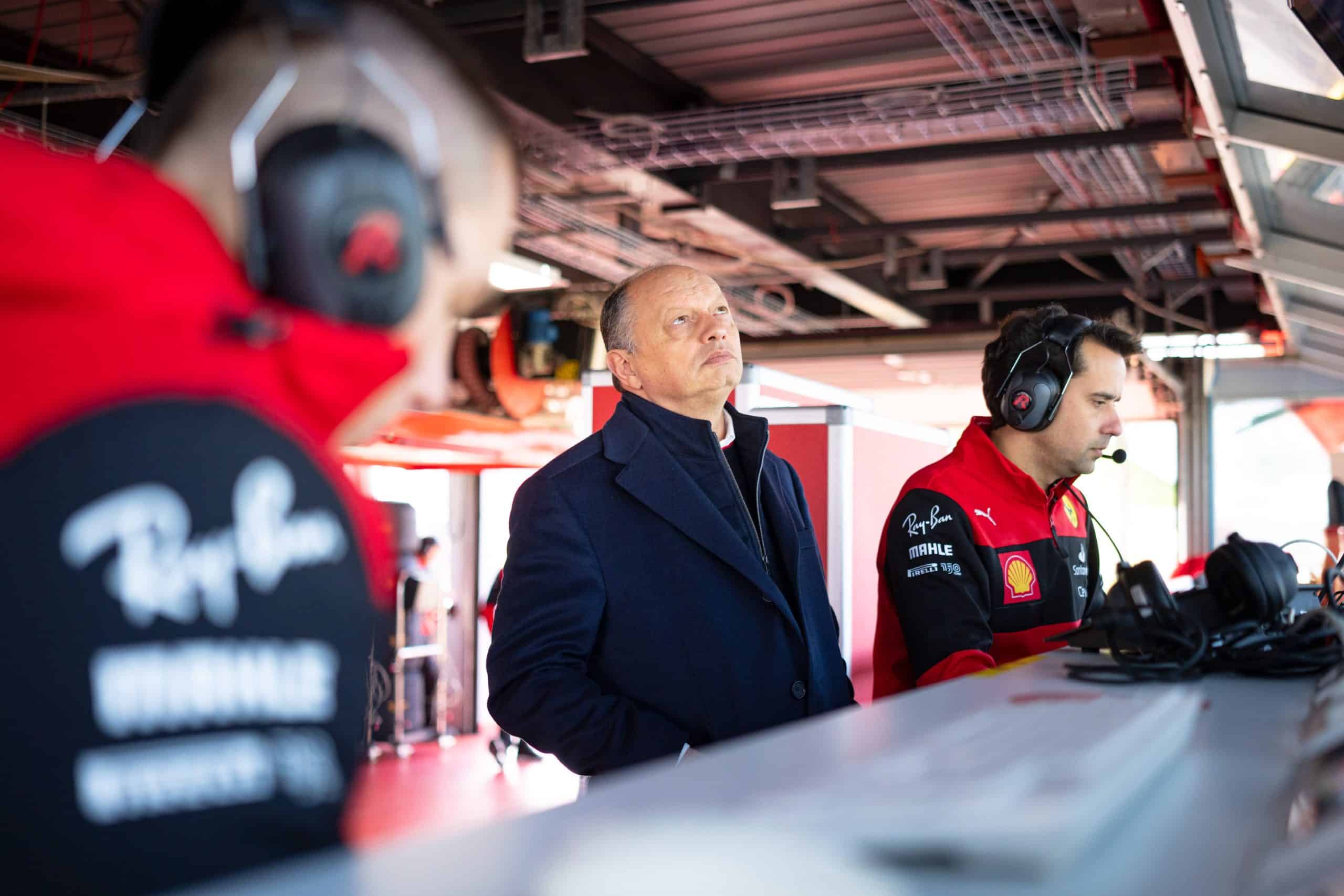 Pilotes, stratégie, voiture… Frédéric Vasseur évoque ses premiers jours chez Ferrari