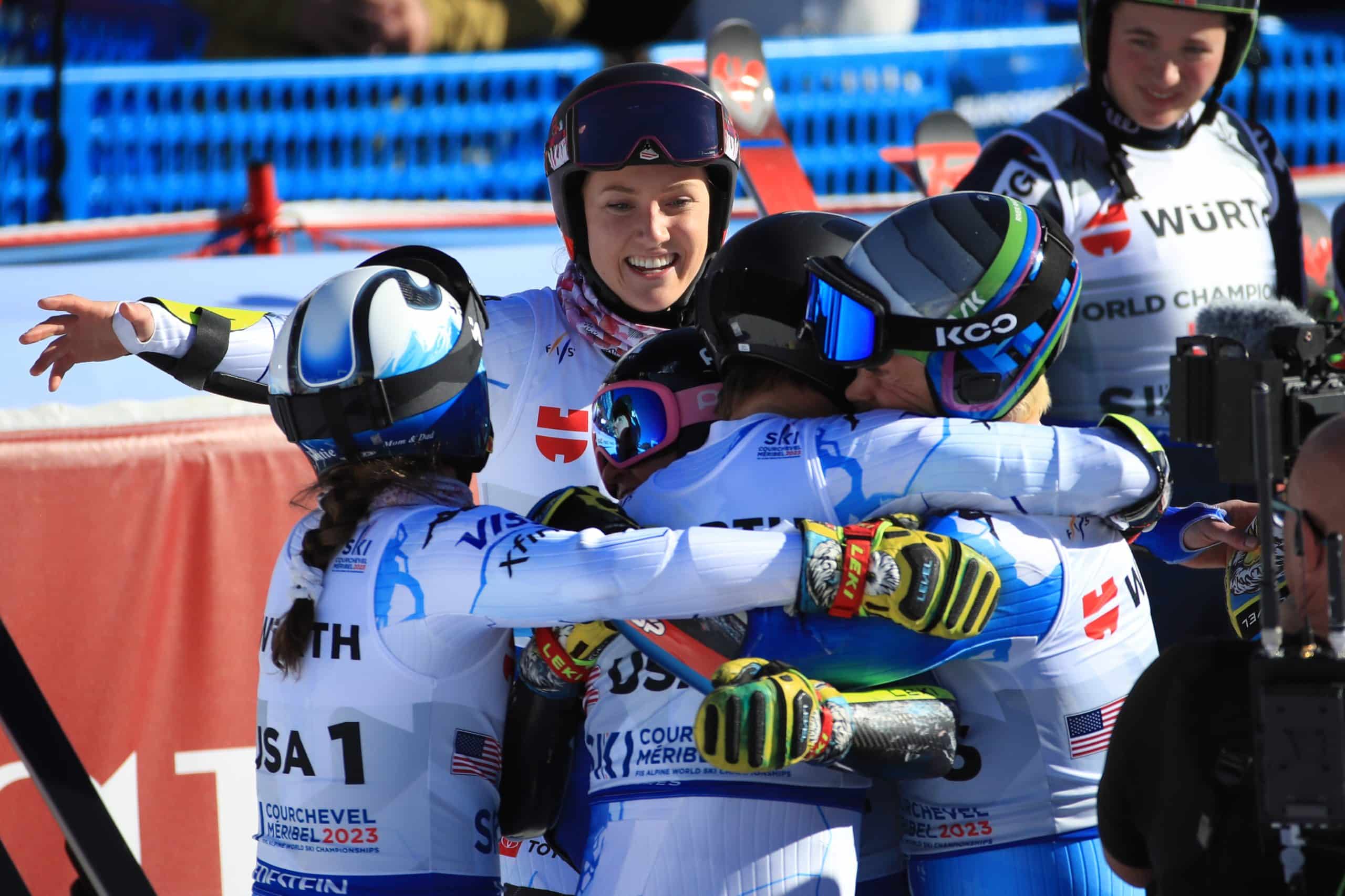 Ski Championnats du Monde 2023 : le Slalom Parallèle par équipes mixtes pour les USA