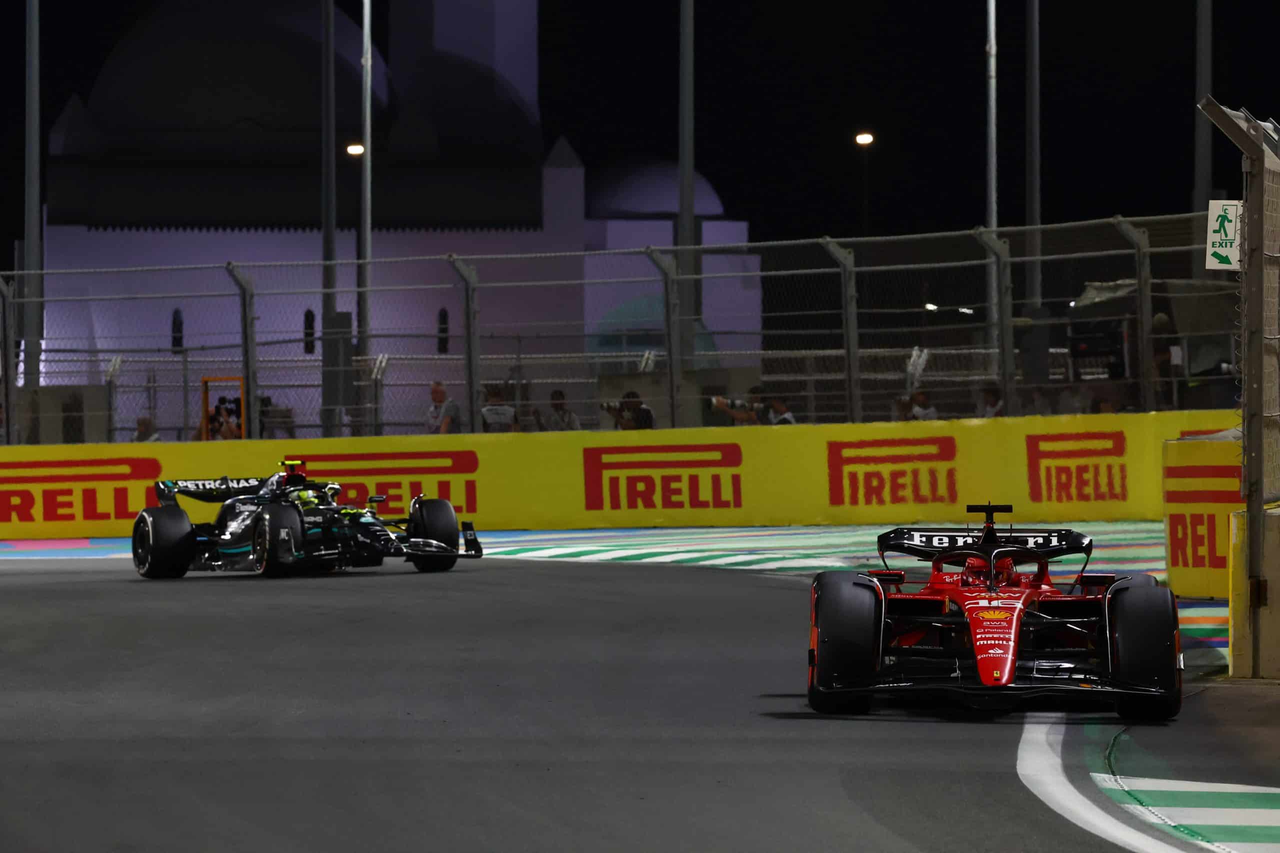 Ferrari – presque – à l’agonie à Djeddah