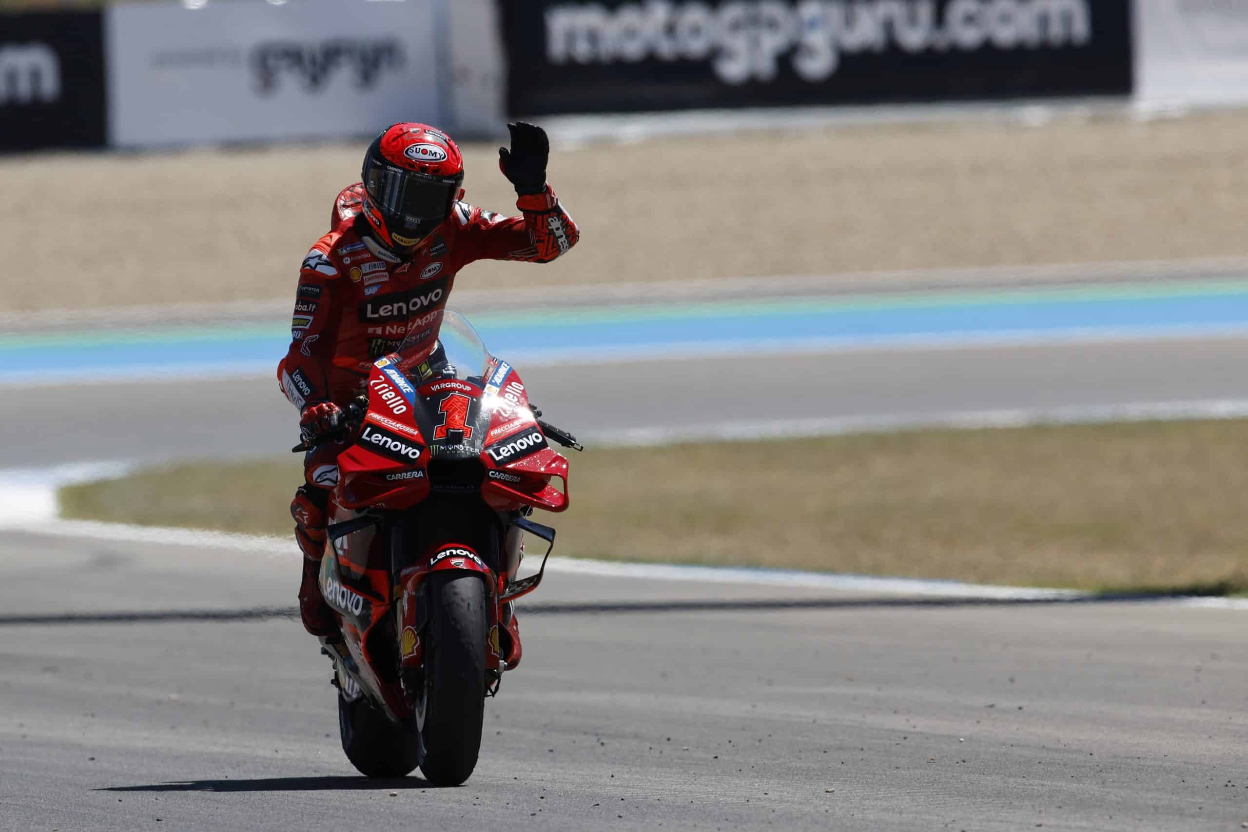 MotoGP – GP d’Espagne : les résultats du dimanche : Bagnaia en patron !