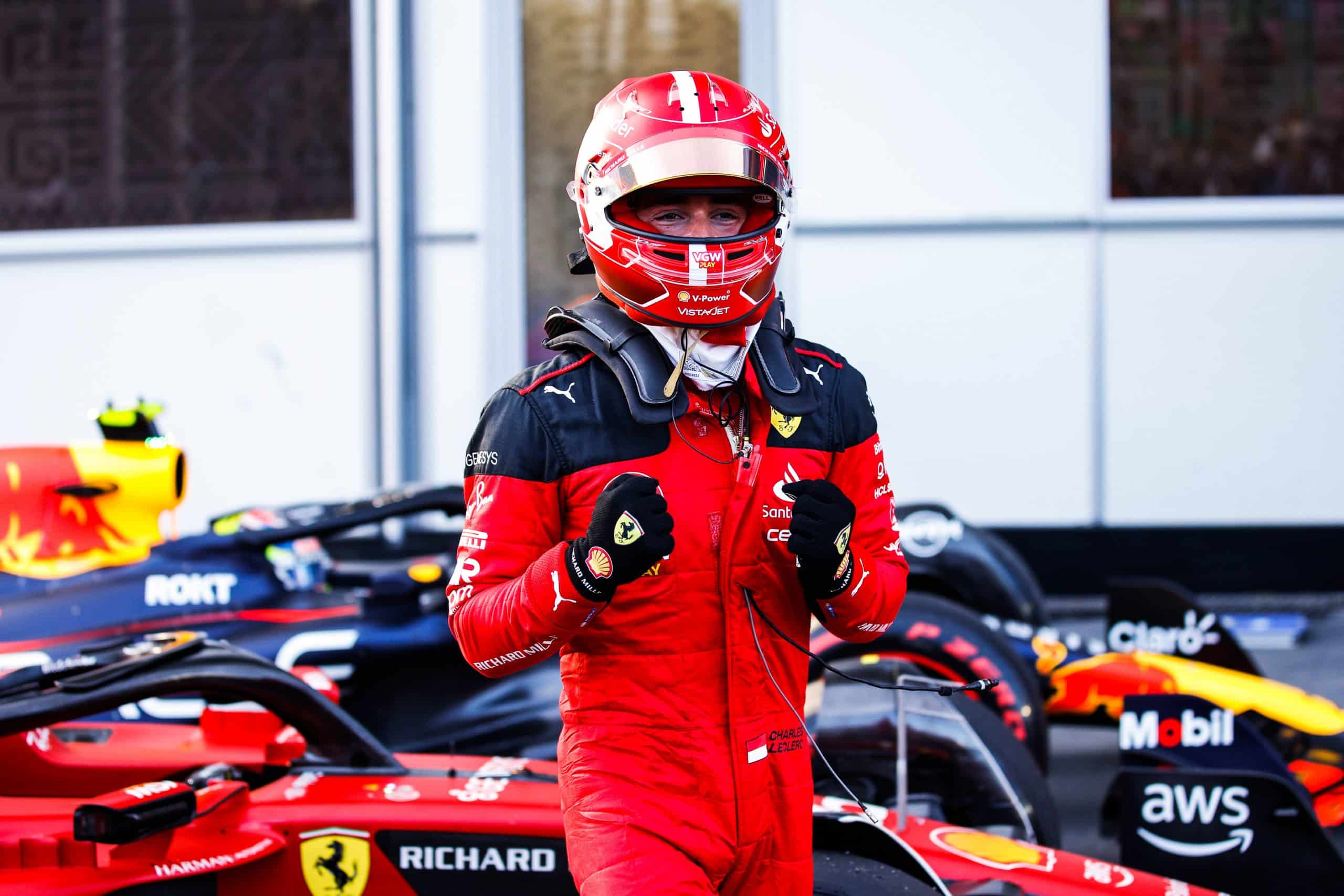 Leclerc en pole du sprint à Bakou : « On va tout tenter pour gagner ! »