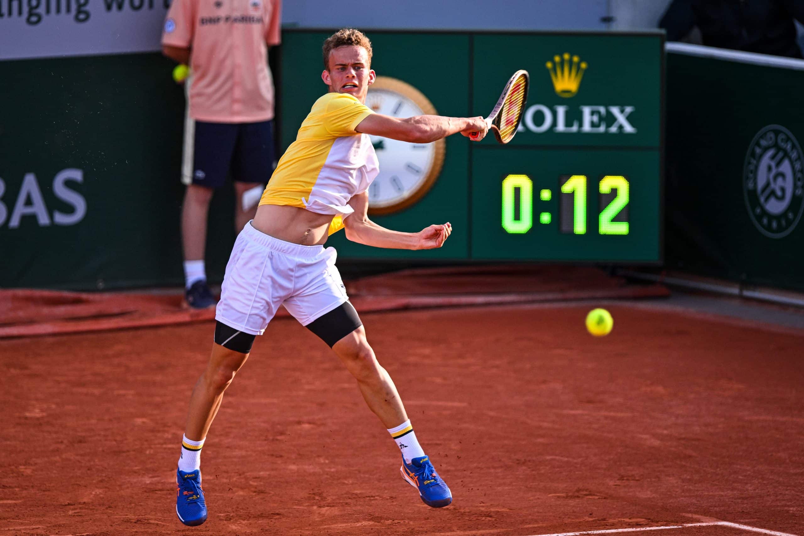 Luca Van Assche – Alejandro Davidovich Fokina (Roland-Garros – 2eme tour)