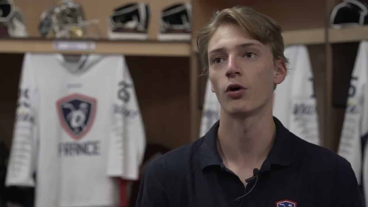 NHL Draft 2023 : Le Français Antoine Keller choisi au 7e tour