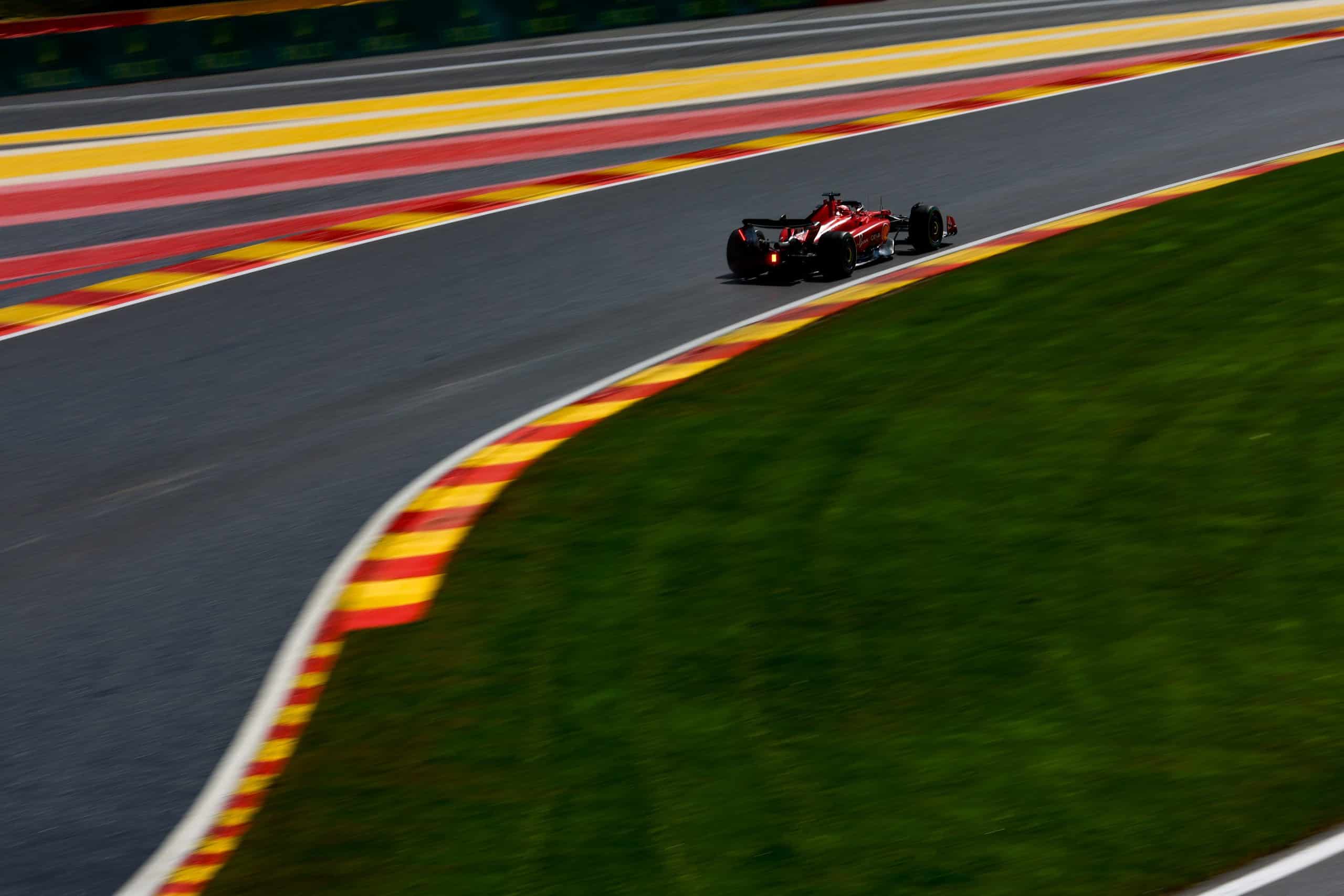 F1 : La grille de départ du Grand Prix de Belgique de Formule 1